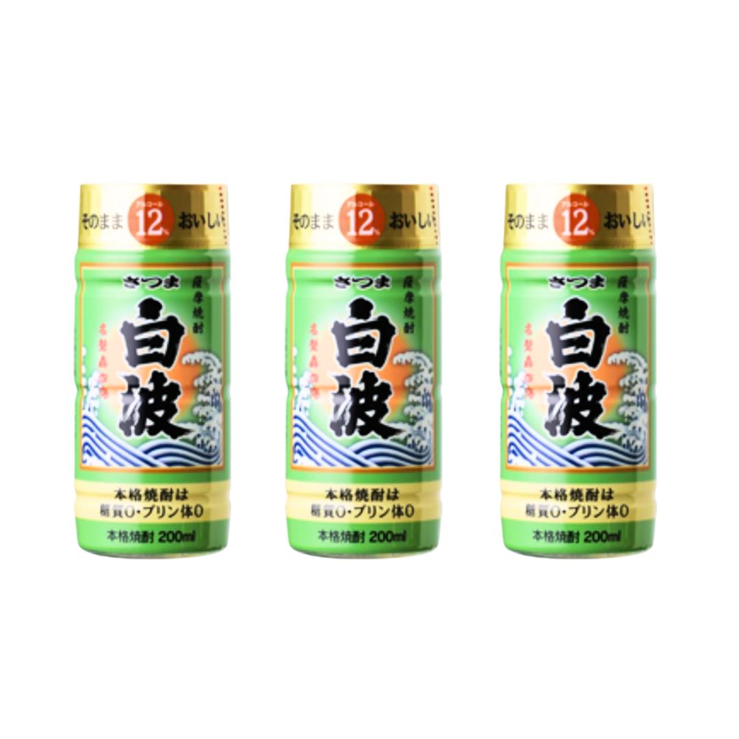 SATSUMA Shiranami Original 200ml ×3