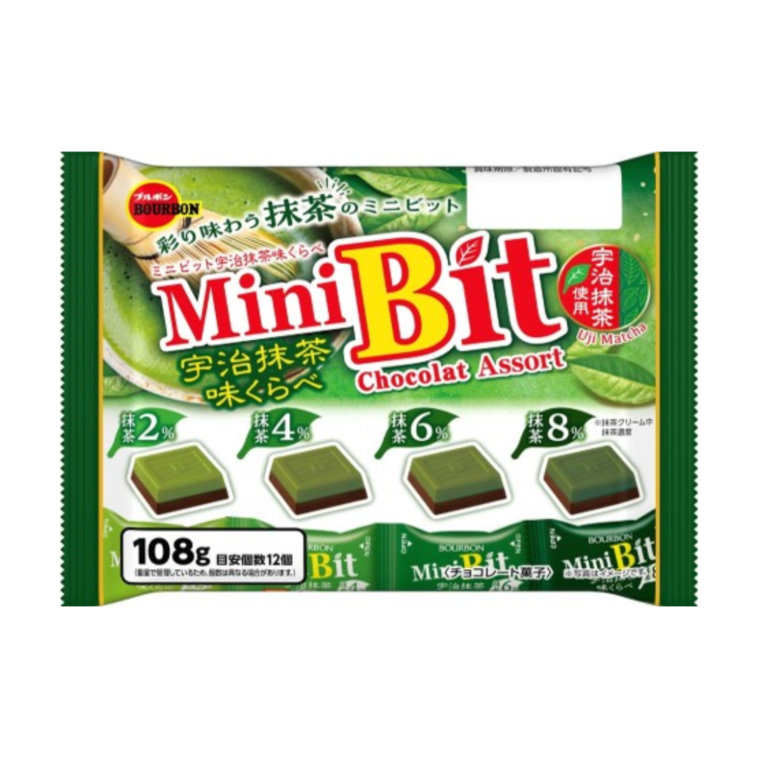 BOURBON Mini Bit Uji Matcha 108g