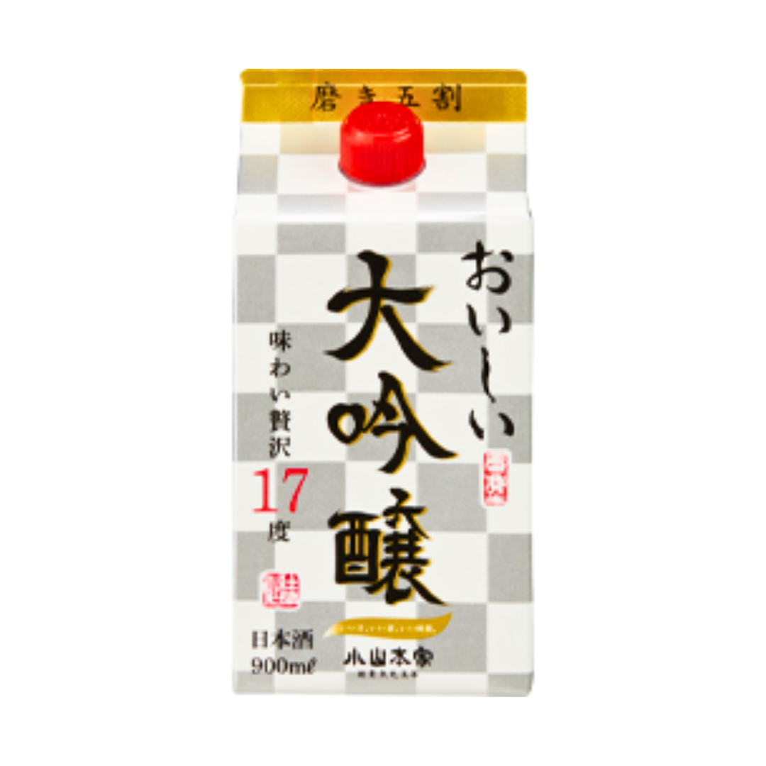 KOYAMA Oishii Daiginjo Pack Sake 900ml