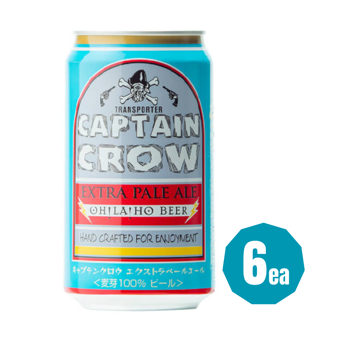 ORAHO Captain Crow Beer 350ml×6ea