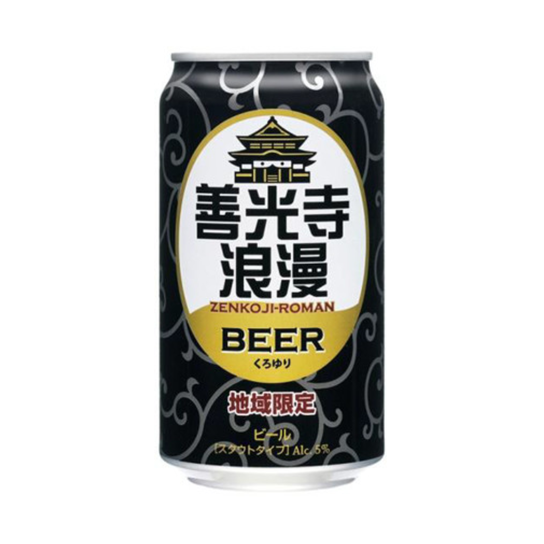 Zenkoji Beer Stout Kuroyuri 350ml×6ea