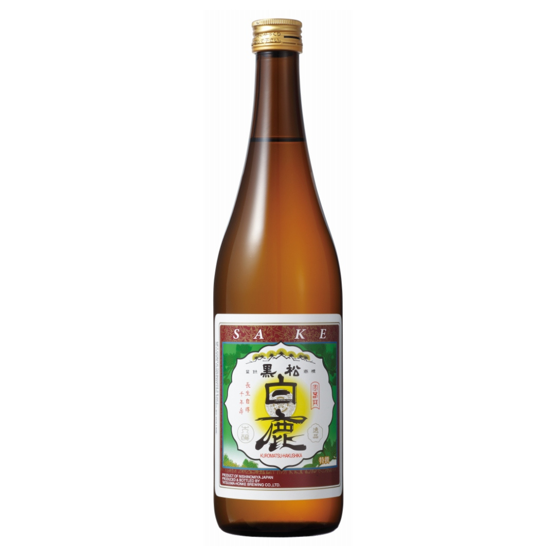 HAKUSHIKA “Kuromatsu” Tokusen Junmai 720ml