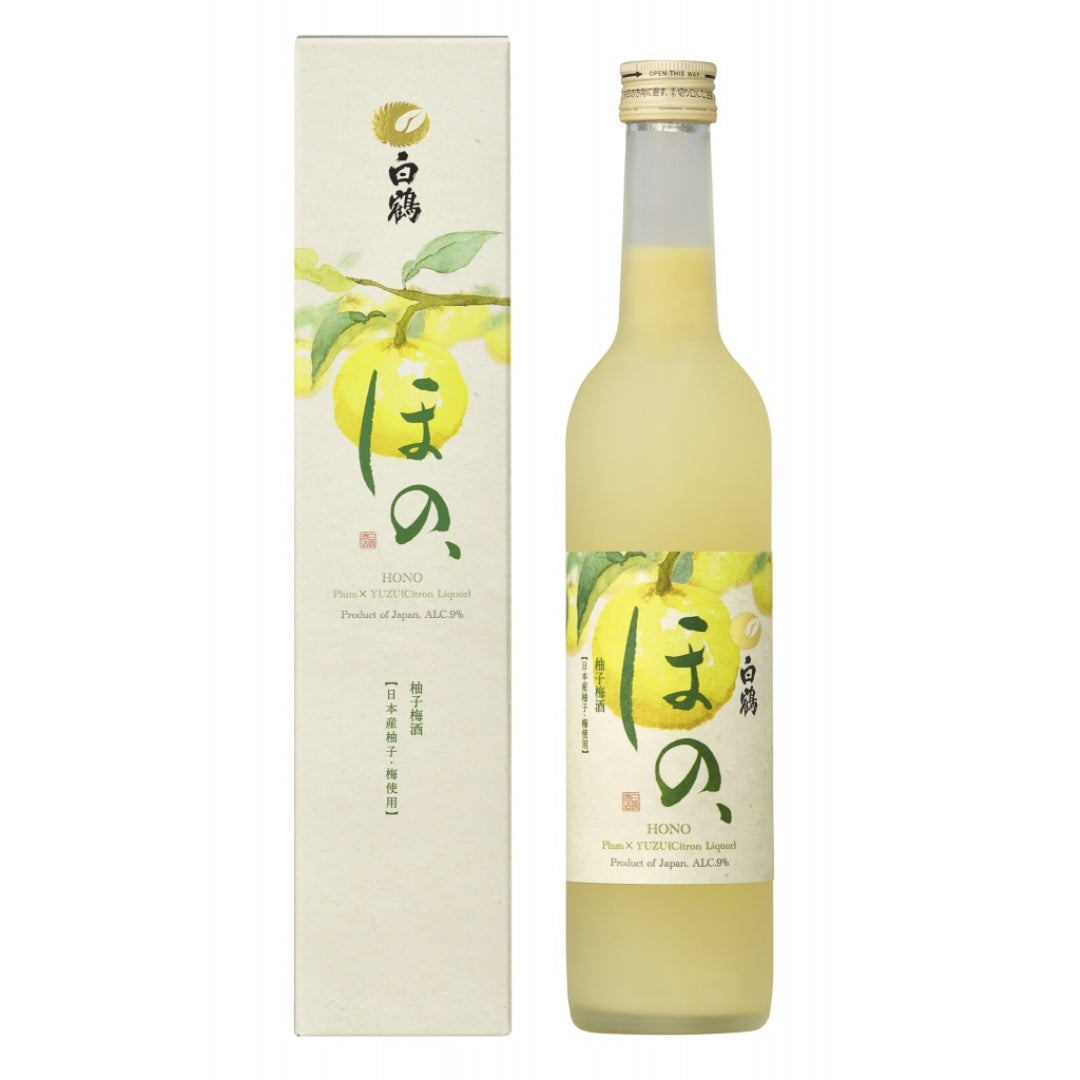 HAKUTSURU Hono Yuzu Umeshu 500ml