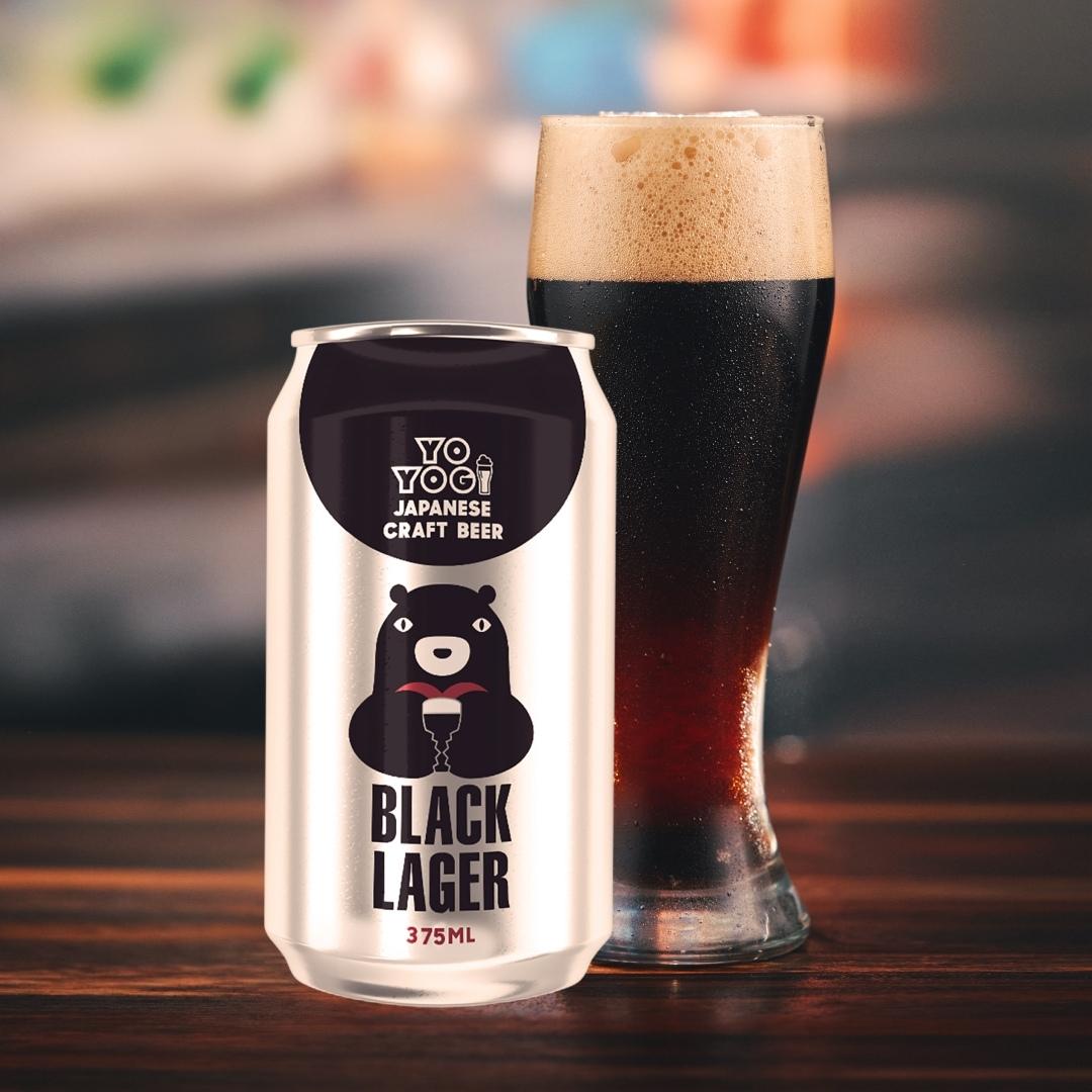 YOYOGI Beer Black Lager 375ml x 6ea