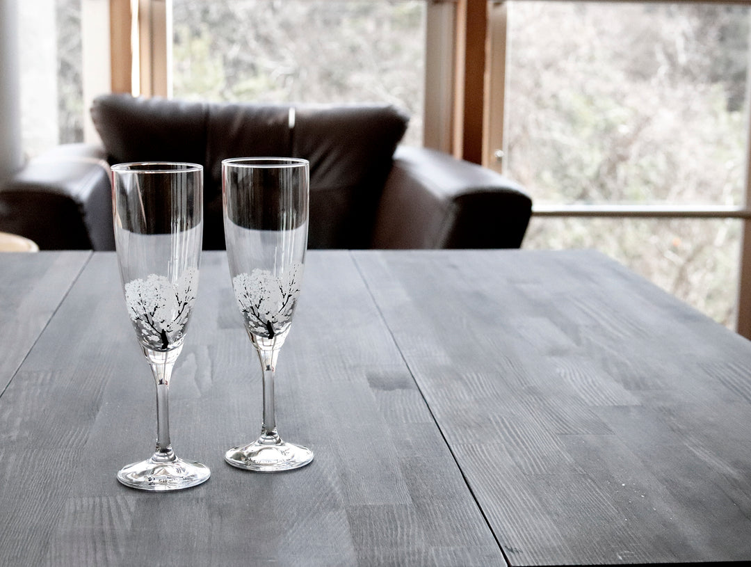 MARUMO Champagne Glass 2pc