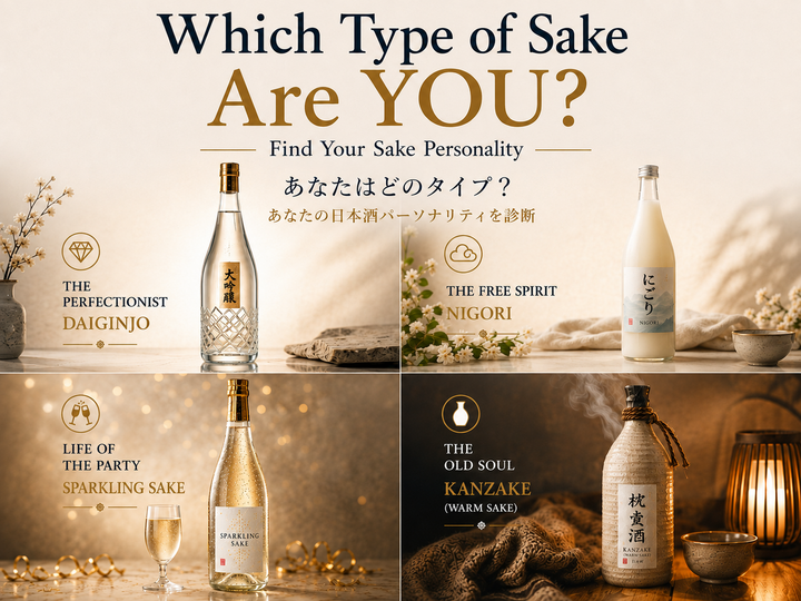 Japanese Sake Guide - Which Type of Sake Are You?
