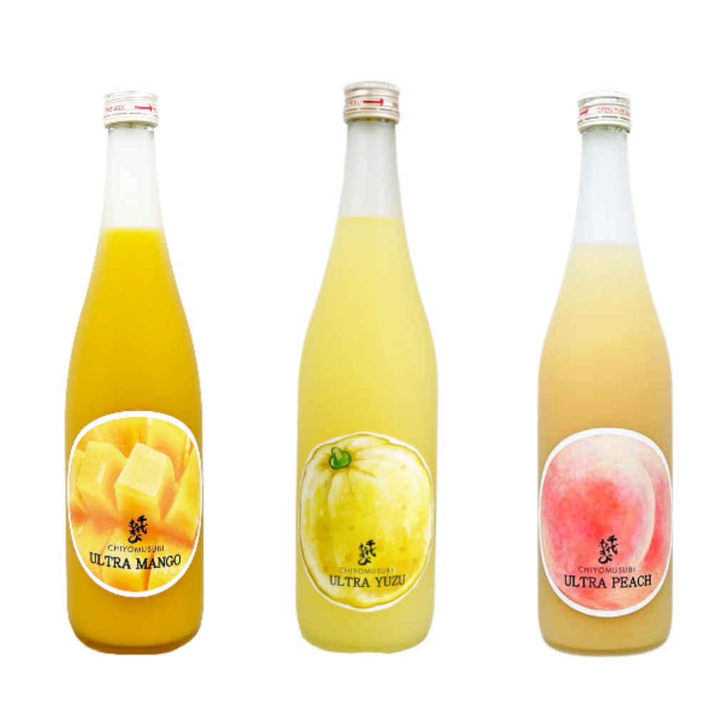 CHIYOMUSUBI ULTRA : 3 bottles with gift box