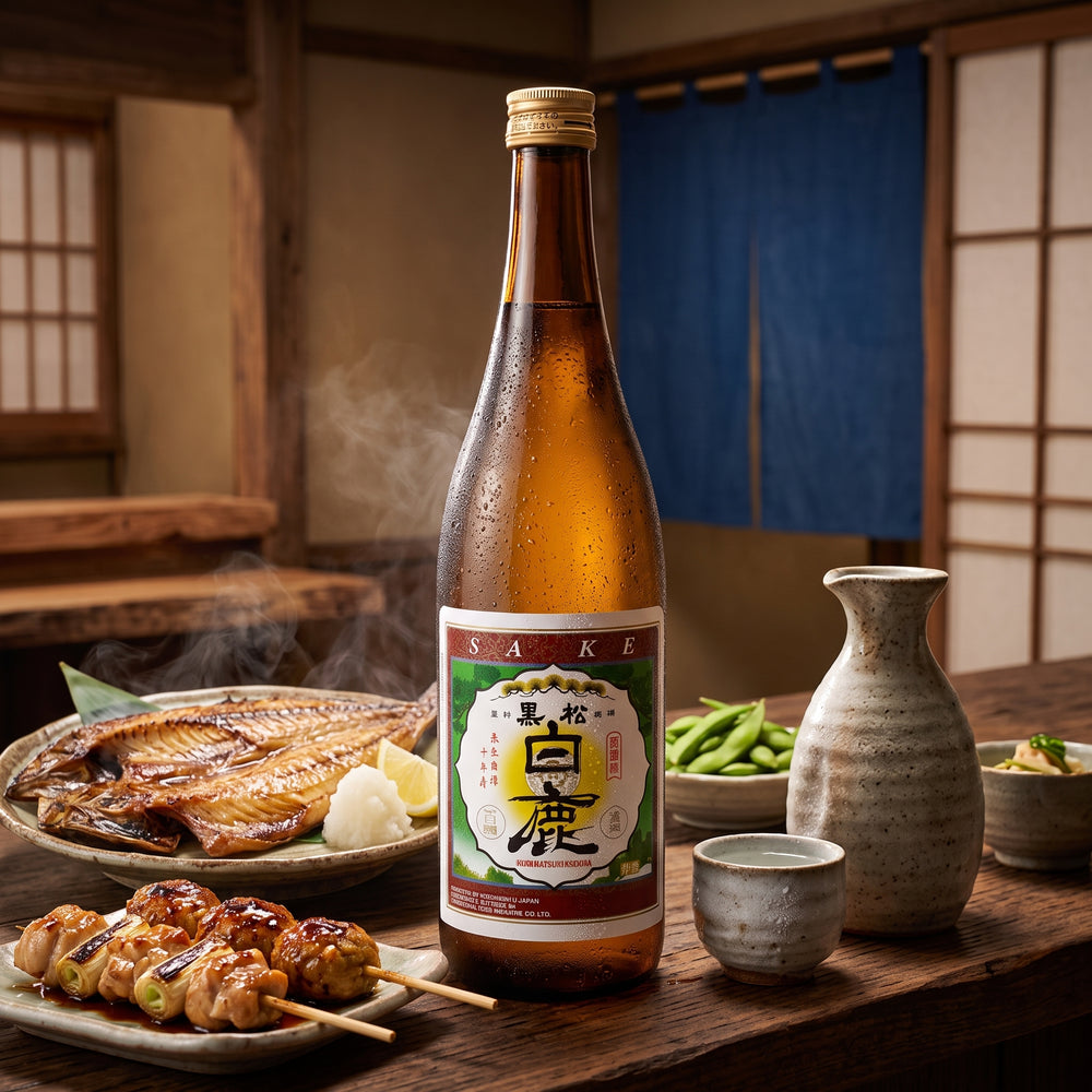 HAKUSHIKA “Kuromatsu” Tokusen Junmai 720ml
