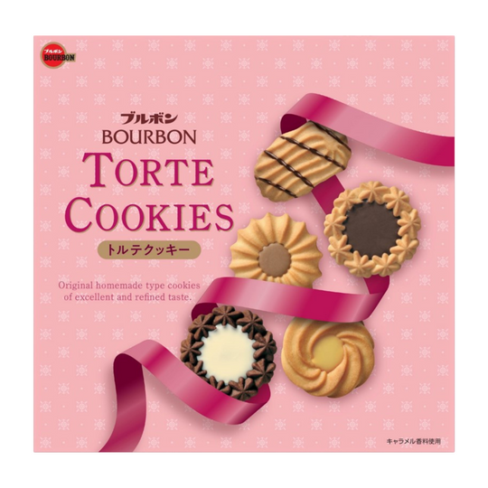 BOURBON Torte Cookies 310g (60pc)