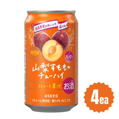 ASTER Yamanashi Sumomo 350ml x 4ea