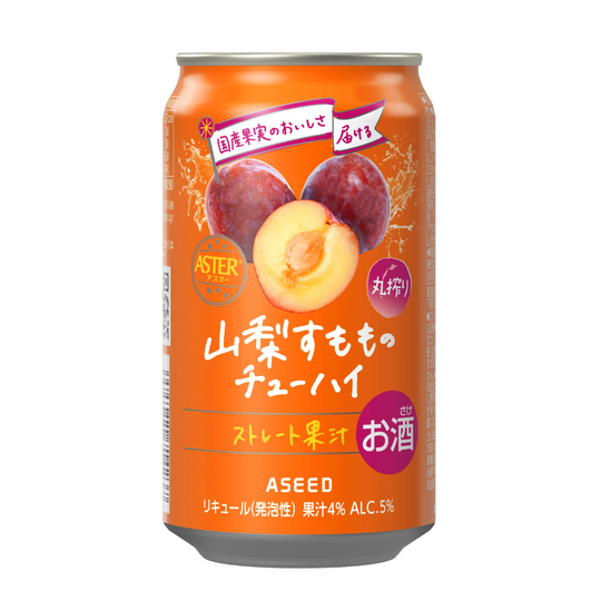 ASTER Yamanashi Sumomo 350ml x 4ea
