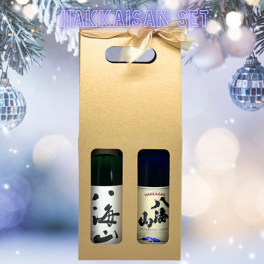 HAKKAISAN Set : 2 bottles with gift box