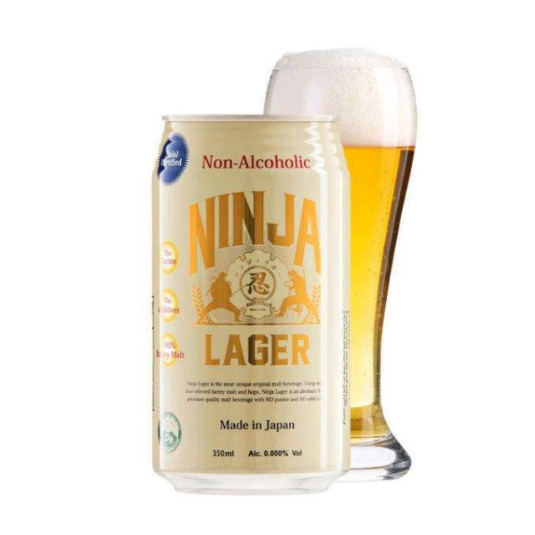 NIPPON BEER Ninja 350ml(Alcohol Free Beer) x 6ea