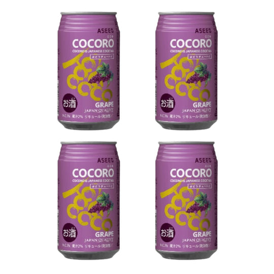 COCORO Grape Chuhai 350ml x 4