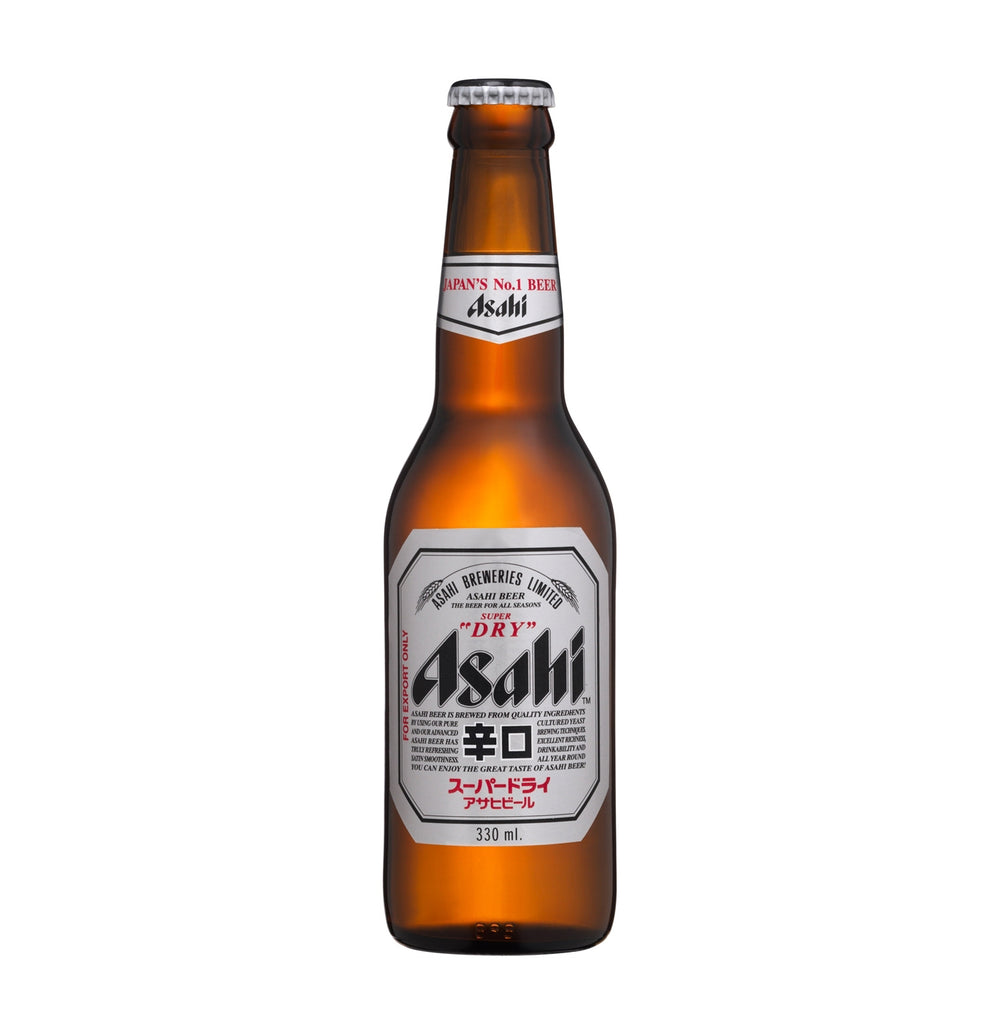 Asahi super dry Japanese beer