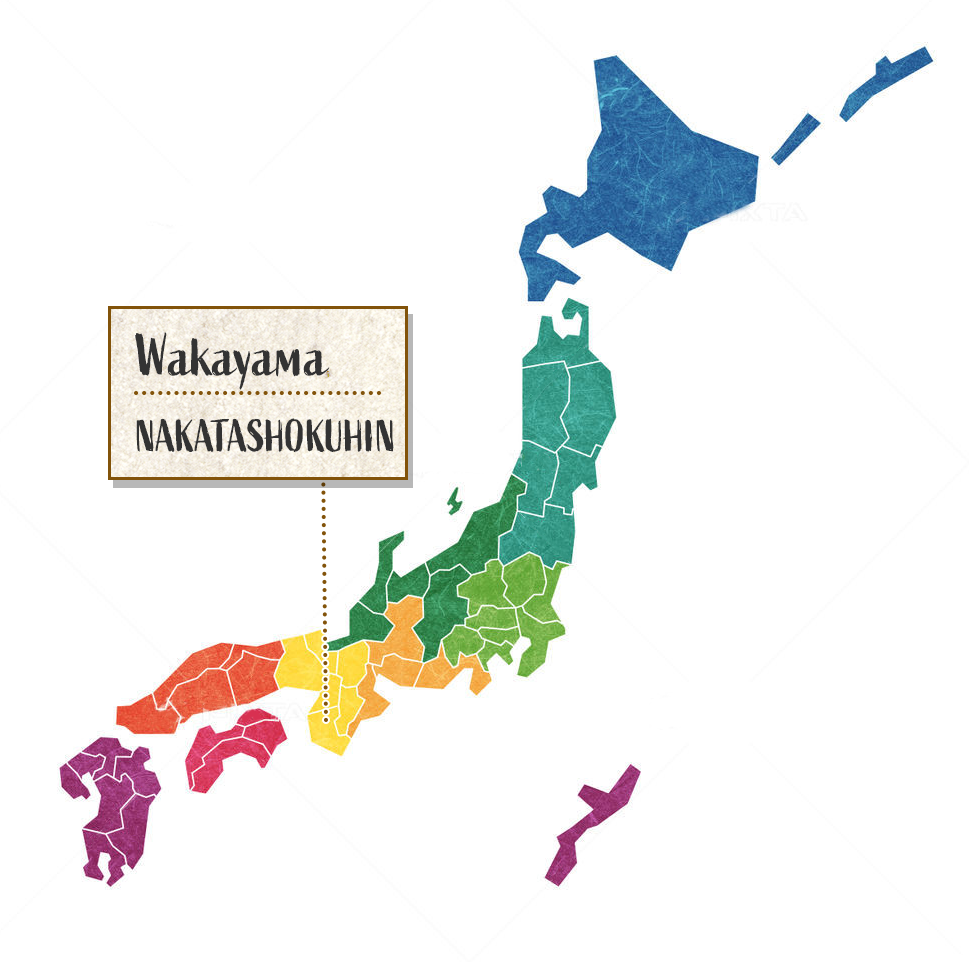 NAKATA Shokuhin Wakayama map