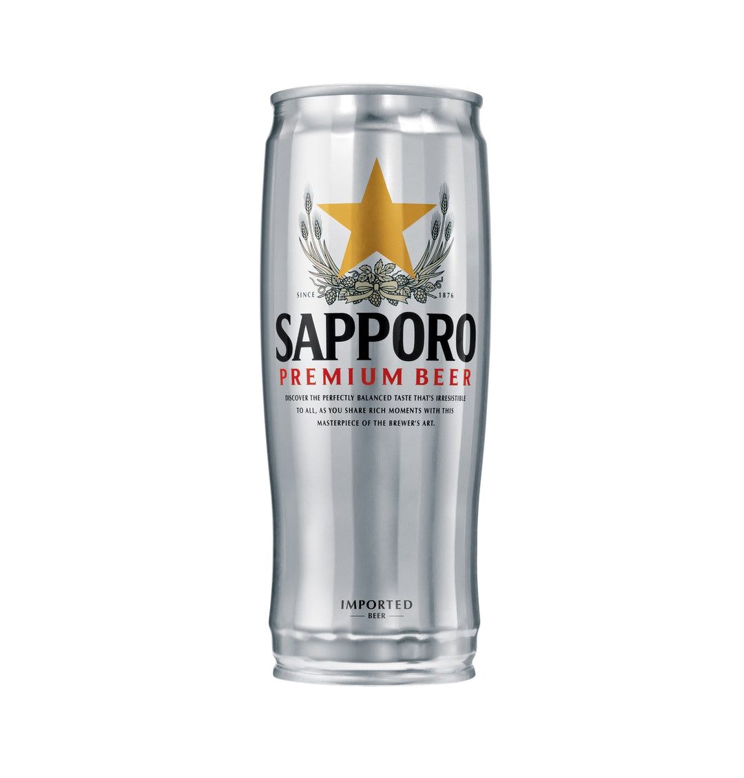 SAPPORO Silver Can 650ml X 12
